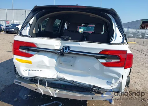 2022 Honda Odyssey Ex z USA, uszkodzony, nr VIN 5FNRL6H58NB053071